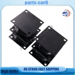 4X Vibratory Plate Compactor Rubber Isolator Shock Mount For Stanley Hydraulic