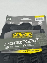 Mechanix Wear Gloves Mens S M-Pact Black Impact Protection D3O Palm Work Grip