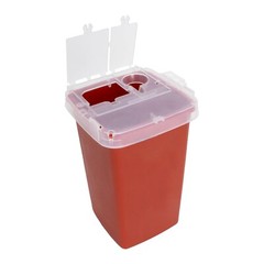 1 Quart Sharps Container, Portable Container, 3 Pack