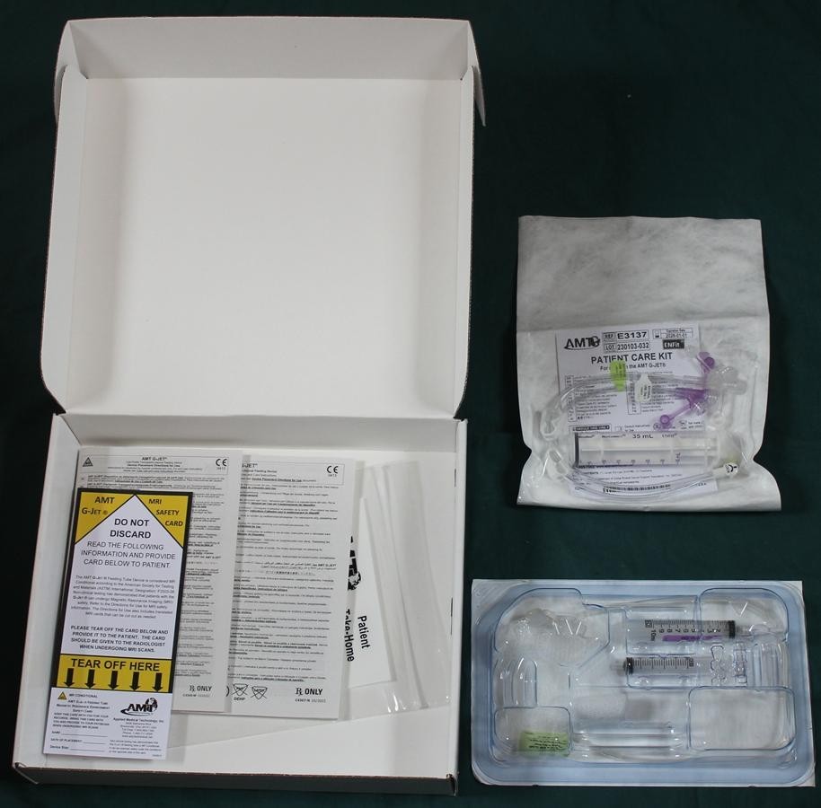 AMT Medical AMT G-JET 14F 2.7cm 45cm Enfit Ref: GJ-1427-45-I EXP 09-2025