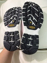 NEW KEEN Utility Sparta 2 Women’s Work Shoes Barely Pink/Black, Aluminum Toe, 8M