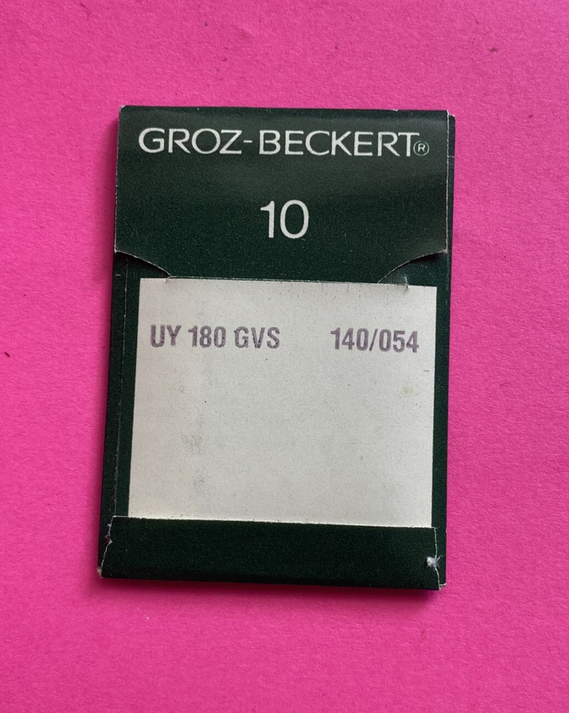 *NOS* UY180GVS 140/054-GROZ-BECKERT-SEWING NEEDLE (PK. OF 10) FREE SHIPPING*