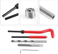 35 Pcs Thread Repair Kit, Stainless M6 x 1mm Thread Size: M6 x1mmStyle: Metric