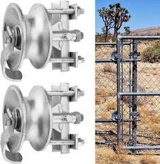 Rolling Gate Wheels, Sliding Gate Rollers, Rear Pipe Track Wheels for 1 7/8″ or