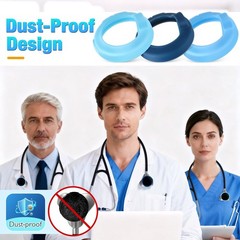 3 Pcs Digital Stethoscope Chestpiece Cover Compatible with EKO CORE 500, Sili