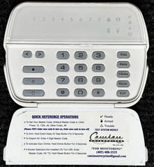 DSC PK5508 PowerSeries 8 Zone Keypad English