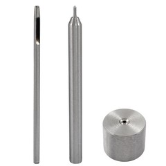 Litoexpe Eyelet Hole Punch Die Tool, 2mm Grommet Setter Hollow Punch (Include…