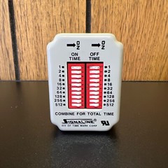 Time Mark Corp 368-120-1MIN / 3681201MIN Signaline Recycle Timer Relay NEW NOS