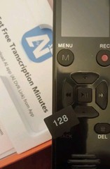 AI Digital Voice Recorder 128GB: AI Transcribe & Summarize Note Taker, Voice Act