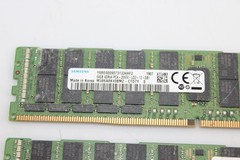 2 x Samsung 64GB DDR4-2666 PC4-21300 ECC LRDIMM Server Memory RAM (damaged)