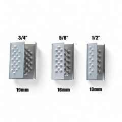 100 Pcs Open Seals for 1/2″ Strap Width Strapping Metal Clips Packaging Pallet