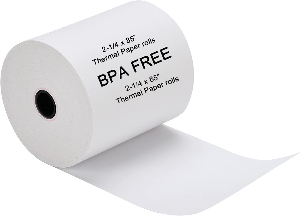 50 Rolls 2-1/4 x85 Thermal Cash Register Credit Card Receipt Paper