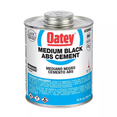 32 Oz. Medium Black ABS Cement