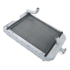 86551430 8N8005 2 low Full Aluminum Radiator For Ford Tractor 2N 8N 9N Model