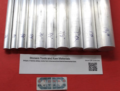 10 Pieces 6061 T6 ALUMINUM ROUND ROD ASSORTMENT 1/2″ To 1-1/4″ Lathe Stock #6.2