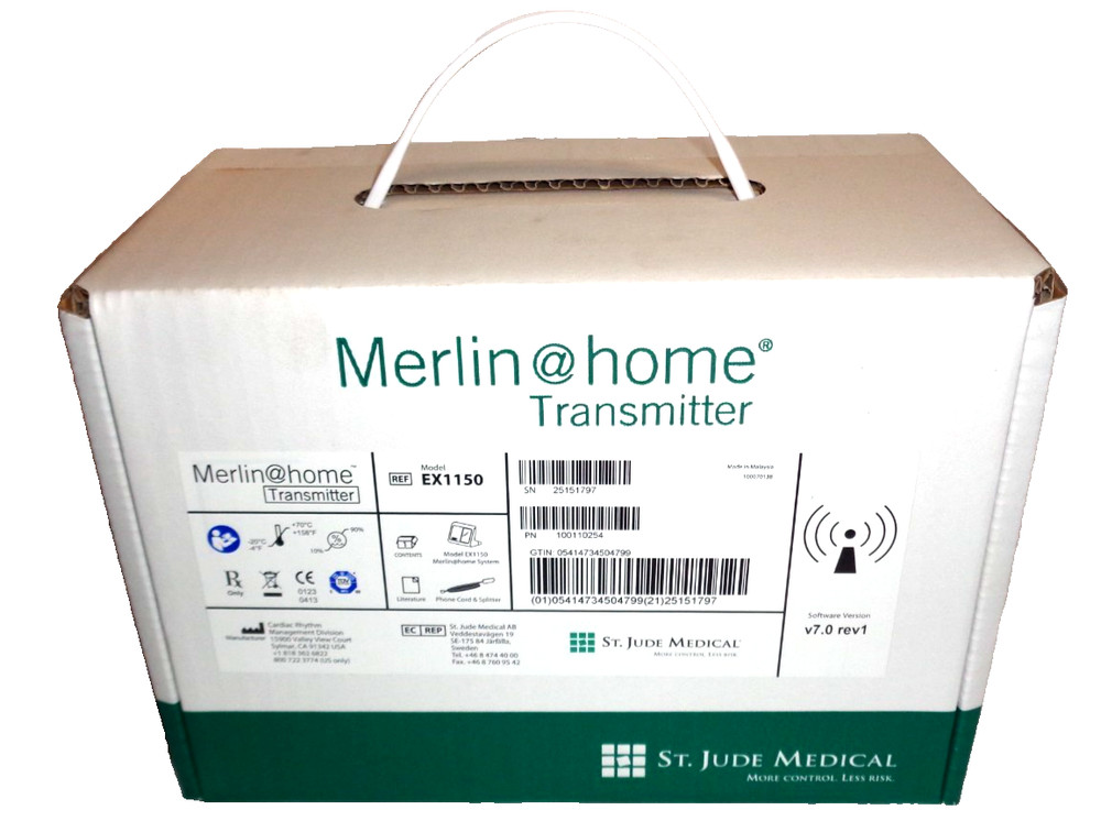 St. Jude Medical Merline Home Monitoring Transmitter EX1150W (S4)