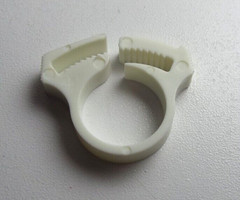 x5 SHC-32-GF ESSENTRA HEAVYDUTY WHITE Wire Cable Hose Reusable Clamp 17/32 19/32