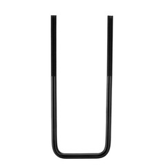 12 inch Square Bend U-Bolt Kits, Heavy Duty Steel Square U-Bolts with 6 inch Tie