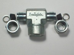 1- Swagelok Carbon Steel Branch Tee, 1/4″ OD Tube x 1/4″ FNPT, S-400-3-4TTF