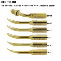 Woodpecker DTE HD-7L Handpiece Dental Ultrasonic Piezo Scaler Tips GD1 GD4 PD1