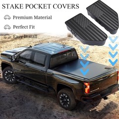 Bed Rail Stake Pocket Covers for Chevy Silverado GMC Sierra 1500 2019-2025 2026