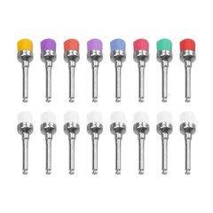 Dental Prophy Polishing Brush Nylon Latch Flat Prophylaxis Polisher Brushes
