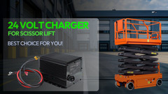 24V 25A Battery Charger HB500-24 128537 7041410 For JLG Genie Skyjack Lift