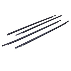 4Pcs For 2016-2021 Honda Civic Sedan Window Weatherstrip Moulding Seal Belt New