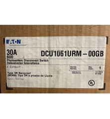 Eaton PV Disconnect Switch 30A DCU1061URM – 00GB