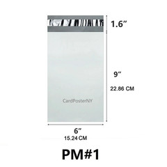 100 Pcs Poly Mailers Shipping Bag 7.5×10 9×12 10×13 12×15.5 14.5×19 19×24 24×24