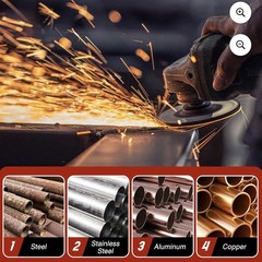 Revvstark EN12413 5-Pack Grinding Wheels 4.5″ x 1/4″ x 7/8″ 13300 Rpm
