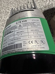 Control Techniques Unidrive UNI 1401 0.75 KW