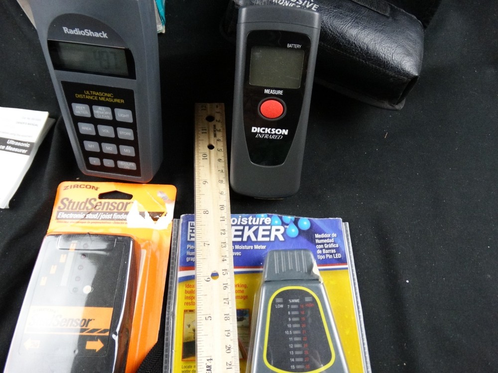 Electronic tools set of 4 meters – see list in description