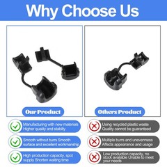 20Pcs 6N4 & 4N4 Round Strain Relief Cord Connector Power Cord Strain Relief B…