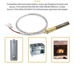 1-10PCS For Robertshaw Gas Cooking Heating Thermopile 60″ MilliVolts MV 1950-560