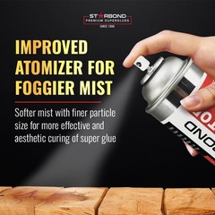 Starbond CA Glue Accelerator (10 Ounce) – Instantly Dries Super Glue