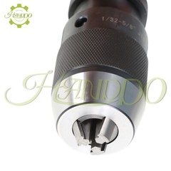 Heavy Duty 1/32″- 5/8″ Drill Chuck Keyless Self Tighten With R8 Shank Adapter