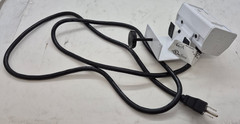 ECA 1 Outlet 2 USB Table Edge Power Outlet with Clamp