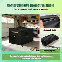 Waterproof Air Compressor Cover – Heavy-Duty 600D Oxford Fabric, Fits 50″x24″x26