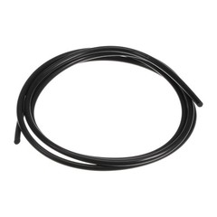 Round Belts 3.5mm Dia 3.3ft Length Smooth Surface PU Urethane Black