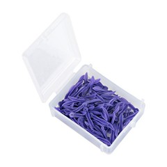 400x Disposable Dental Plastic Wedge With Hole All 4 Sizes Wave Shape Wedge BEA