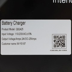 24V 25A Battery Charger HB600-24B 96211 128537 161827 for JLG Genie Skyjack Lift