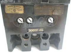 GENERAL ELECTRIC TFJ236200 CIRCUIT BREAKER 200A 600VAC 3-POLE