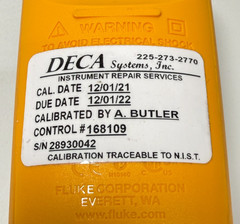 Fluke FLK-A3001FC Wireless AC Current Meter iFlex i2500-10 Flexible Current Prob