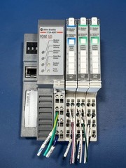 ALLEN BRADLEY 1734-AENT + 1734-IB8 1734-OB8 MODULES