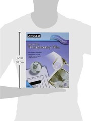 Acco Brands Apollo Laser Jet Printer And Copier Transparency Film 50 Sheets