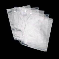 1.5-Mil Clear Poly Bags Flat Open Top Plastic Packaging Packing Multiple Sizes