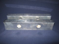 GIBRALTAR 12″ FLAT/NO STEP ALUMINUM VISE JAWS 428-1078-BIN 1
