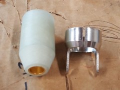 64006515 20-120A Shield Cup Fits Radnor MC60© & MC100© Torches Mfg by PlasmaDyn