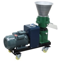 Upgraded Feed Pellet Mill Machine 12mm Plate 3Rollers Output 120-150KG/h 220V